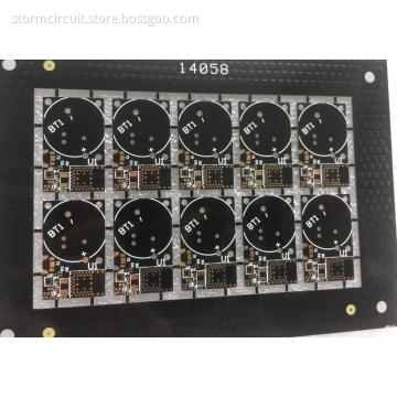 2 layer 0.4mm thickness PCB